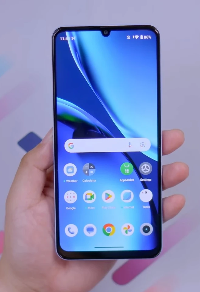 Realme Note 50 - Design